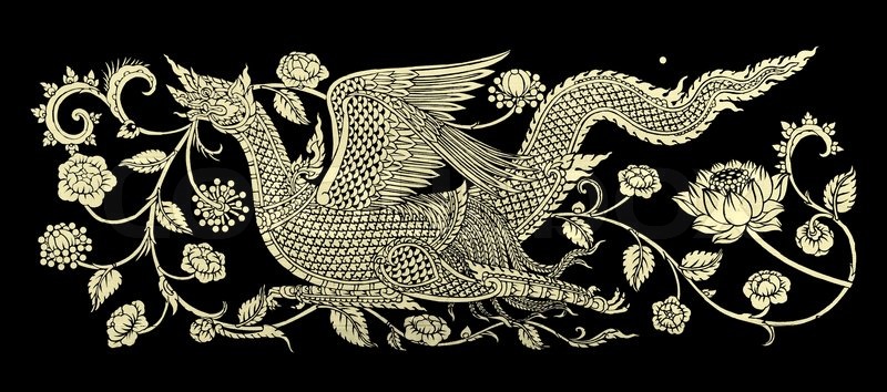 800x354 Kylin Images Artistic From Thai Painting Amp Literature - Thai Painting