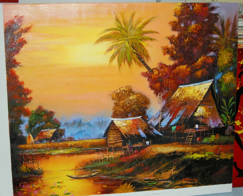 Thailand Paintings Search Result At PaintingValley Com   Thailand Painting 22.JPG