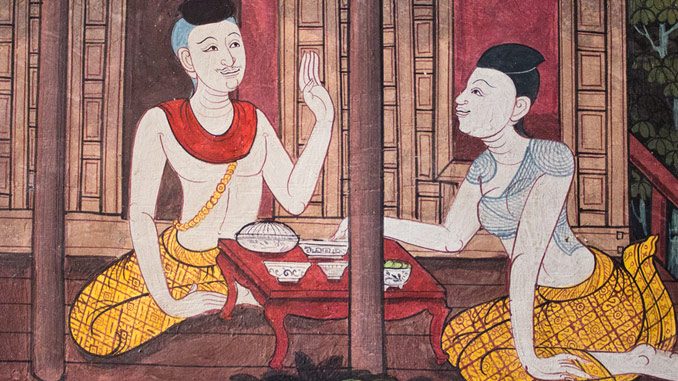 678x381 Traditional Thai Art - Thailand Painting