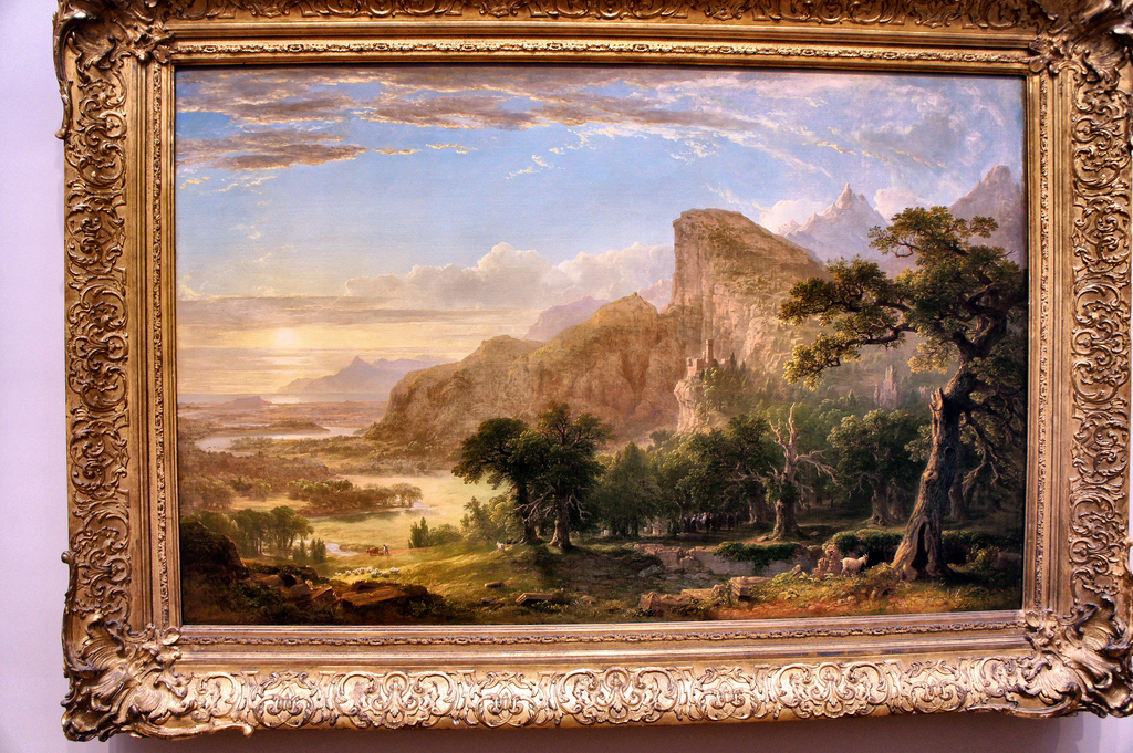 1024x681 Landscape Scene From Thanatopsis Themet(5) Asher B. - Thanatopsis Painting