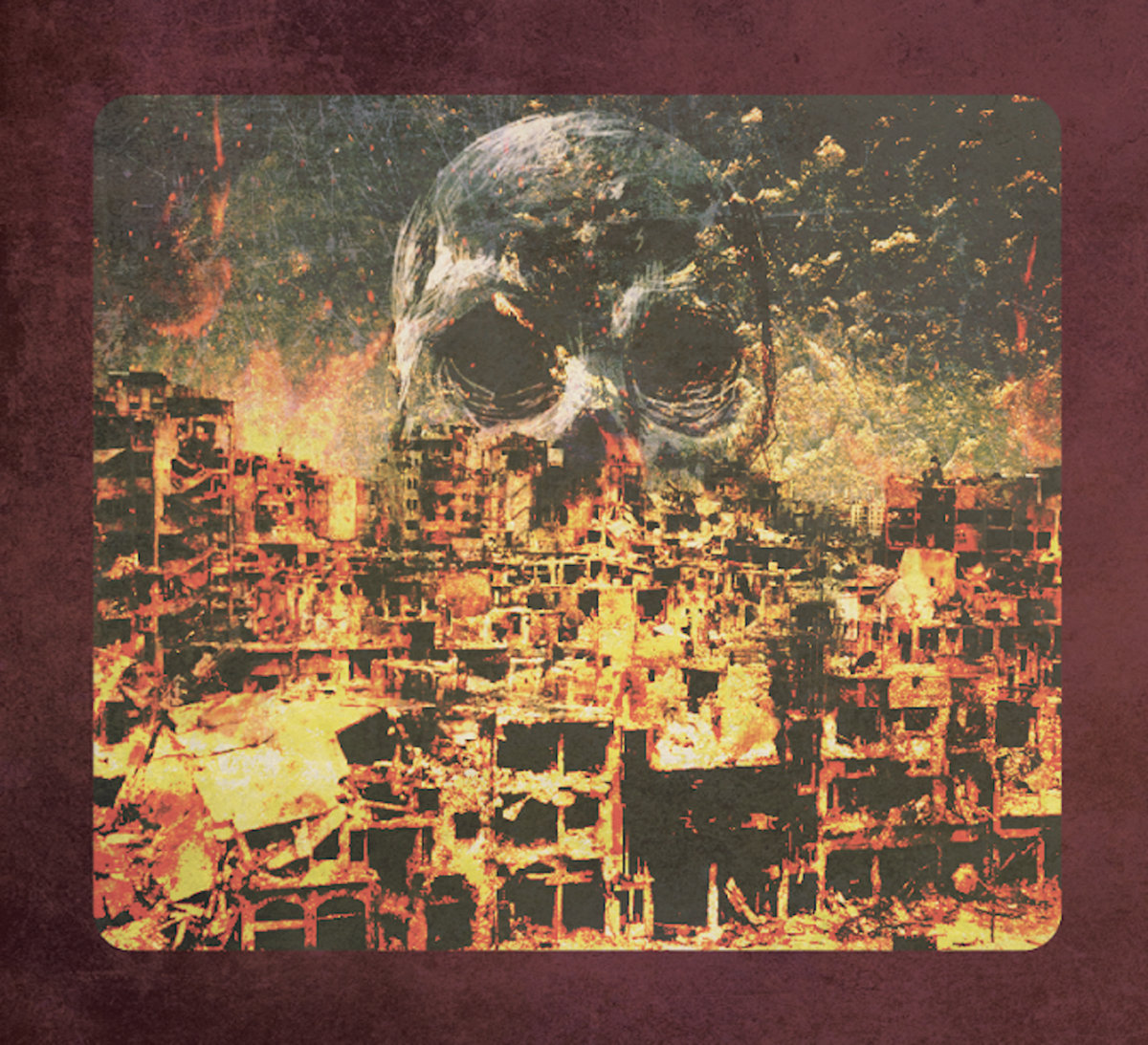 1200x1093 Thanatopsis Iii The Ruin Dischordia - Thanatopsis Painting