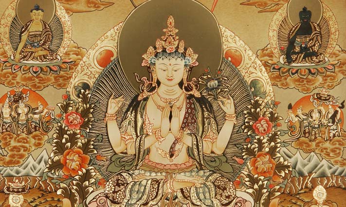 711x426 Tibetan Thangka Paintings Short Introductions. - Thangka Painting