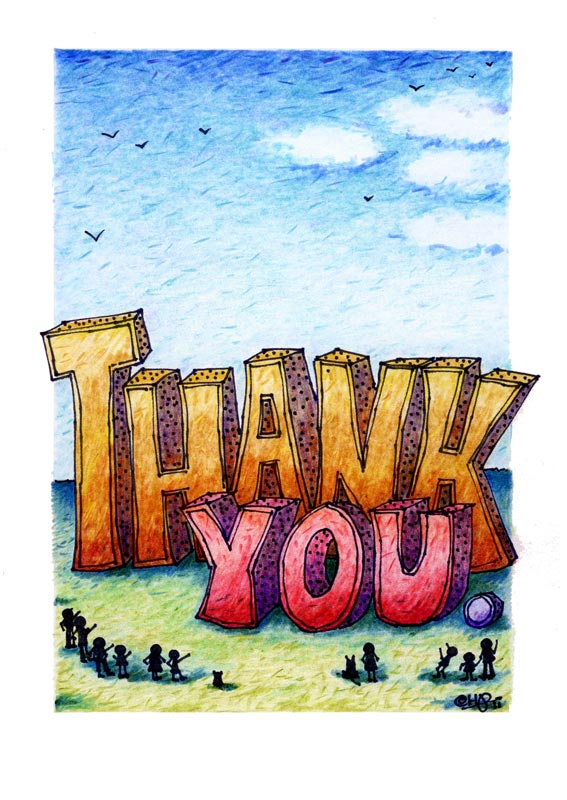 567x800 Helen Painter - Thank You Painting