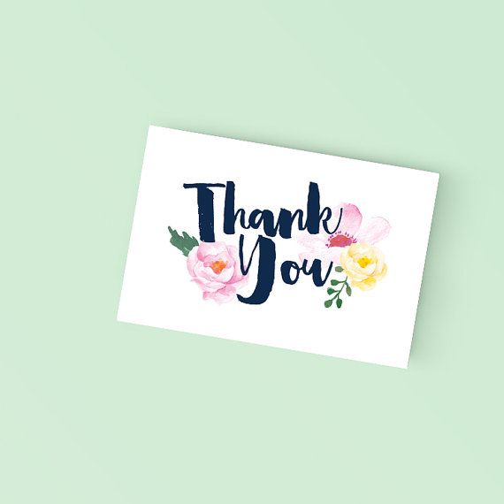 570x570 Digital Thank You Cards - Thank You Painting