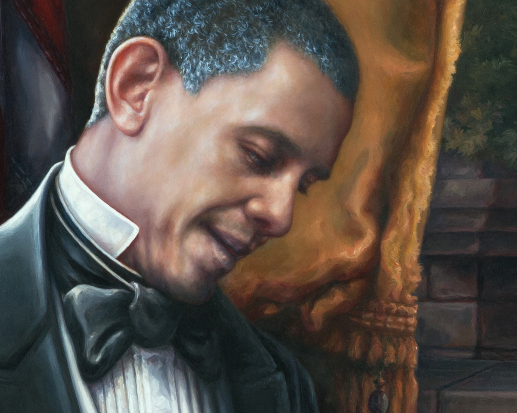 1728x1379 Mk Fine Arts - Thanks Obama Painting