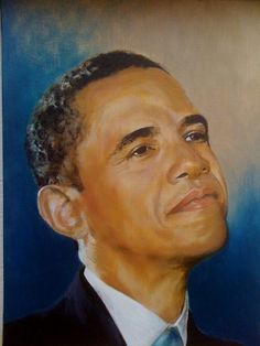 236x314 Tim O'Brien, Painted Portrait Of Barack Obama Art - Thanks Obama Painting