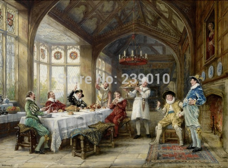 Thanksgiving Dinner Painting