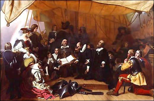 520x344 Thanksgiving And Pilgrim Paintings And Artwork - Thanksgiving Painting