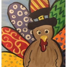 230x230 Rock Hill, Sc Hulafrog Thanksgiving Turkey Painting Class - Thanksgiving Turkey Painting