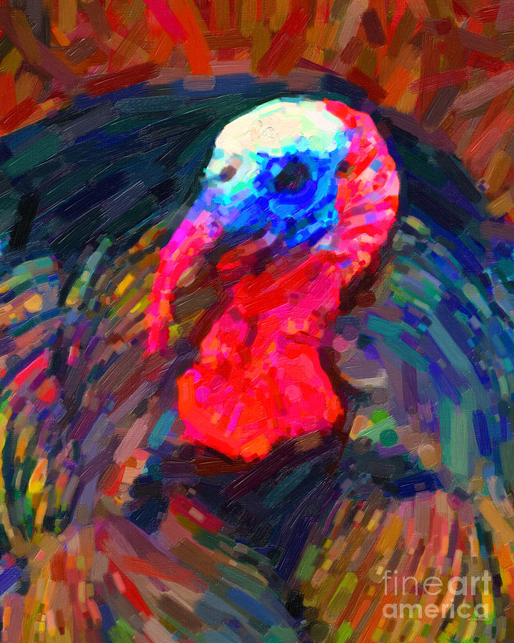 720x900 Thanksgiving Turkey Photograph By Wingsdomain Art And Photography - Thanksgiving Turkey Painting