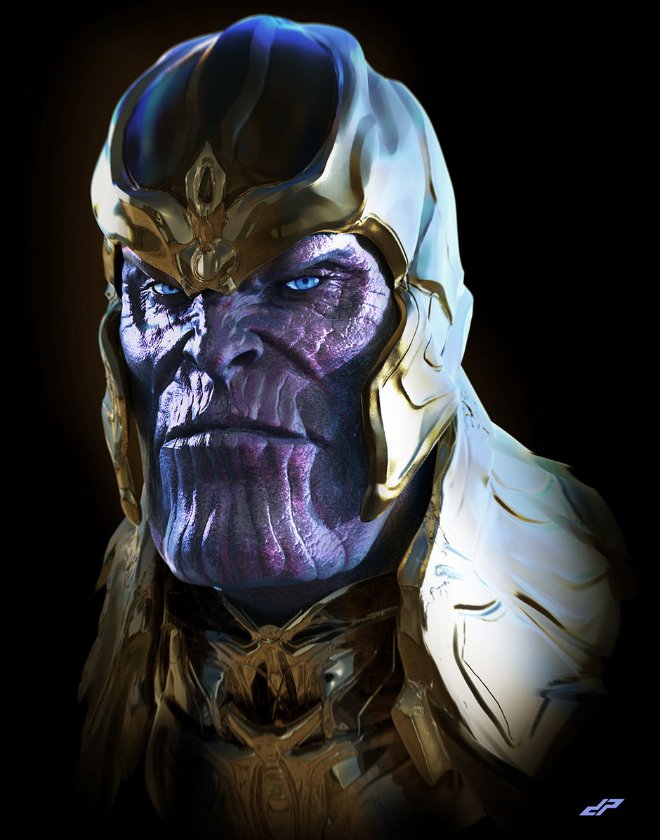 940x1196 Cgtalk - Thanos Painting