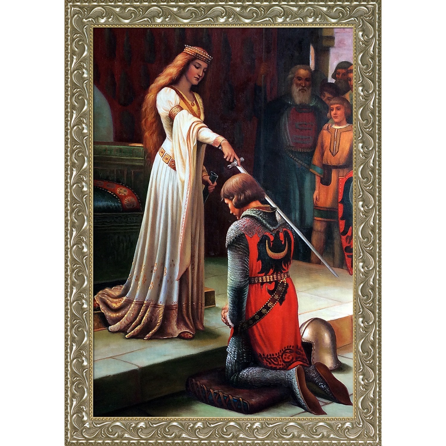 1500x1500 Shop Edmund Blair Leighton - The Accolade Painting