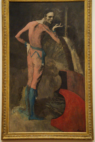 333x500 Rare Picasso Painting Damaged By Clumsy Art Fan - The Actor Painting