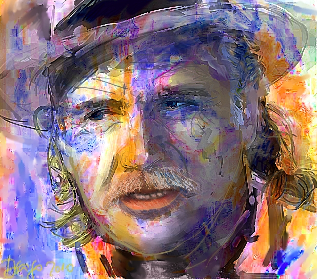 618x544 The Actor - The Actor Painting