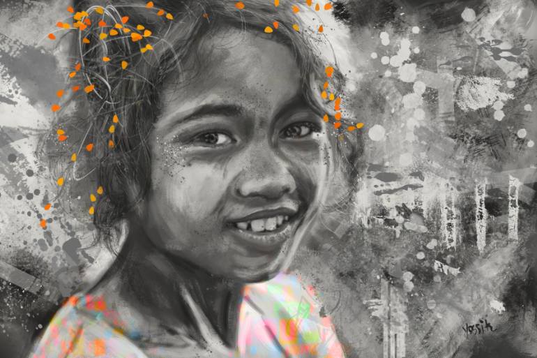 770x513 Saatchi Art The Age Of Innocence Painting By Yossi Kotler - The Age Of Innocence Painting