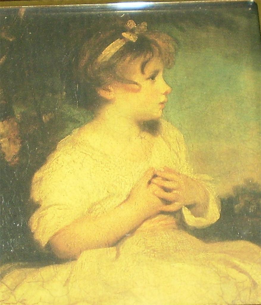 877x1024 The Age Of Innocence Miniature World Of Peter Bates Wall Plaque - The Age Of Innocence Painting