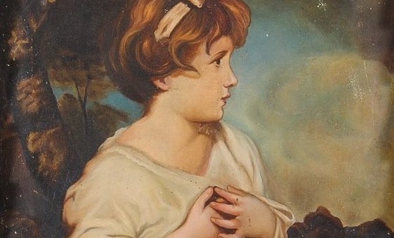 561x339 The Face Of Childhood Age Of Innocence By Sir Joshua Reynolds - The Age Of Innocence Painting