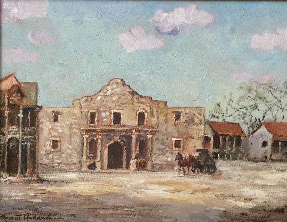 999x775 Robert Harrison - The Alamo Painting