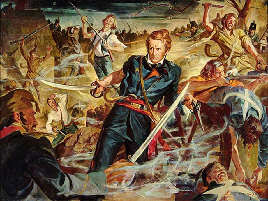 920x690 True Tales Of Valor Emerged From The Alamo - The Alamo Painting