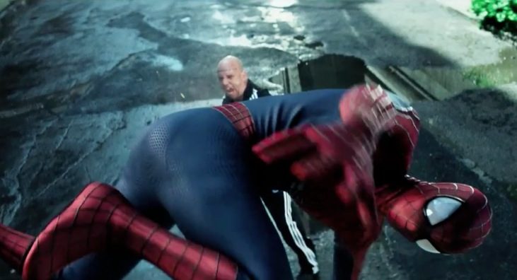 731x396 The Amazing Spider Man 2 Trailer 3 - The Amazing Spider Man 2 Painting