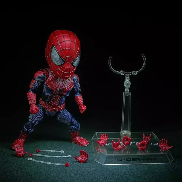 640x640 Spider Man Variant Action Figure 18 Scale Painted Figure - The Amazing Spider Man Painting