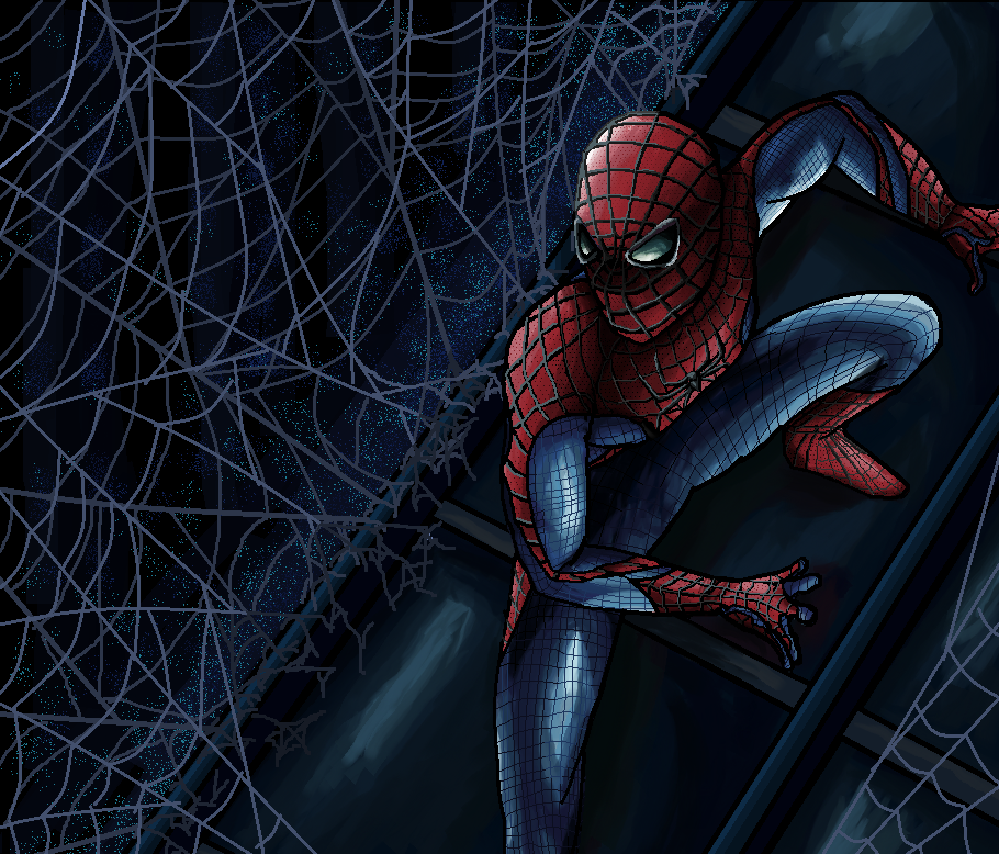 The Amazing Spider Man Painting at PaintingValley.com | Explore ...