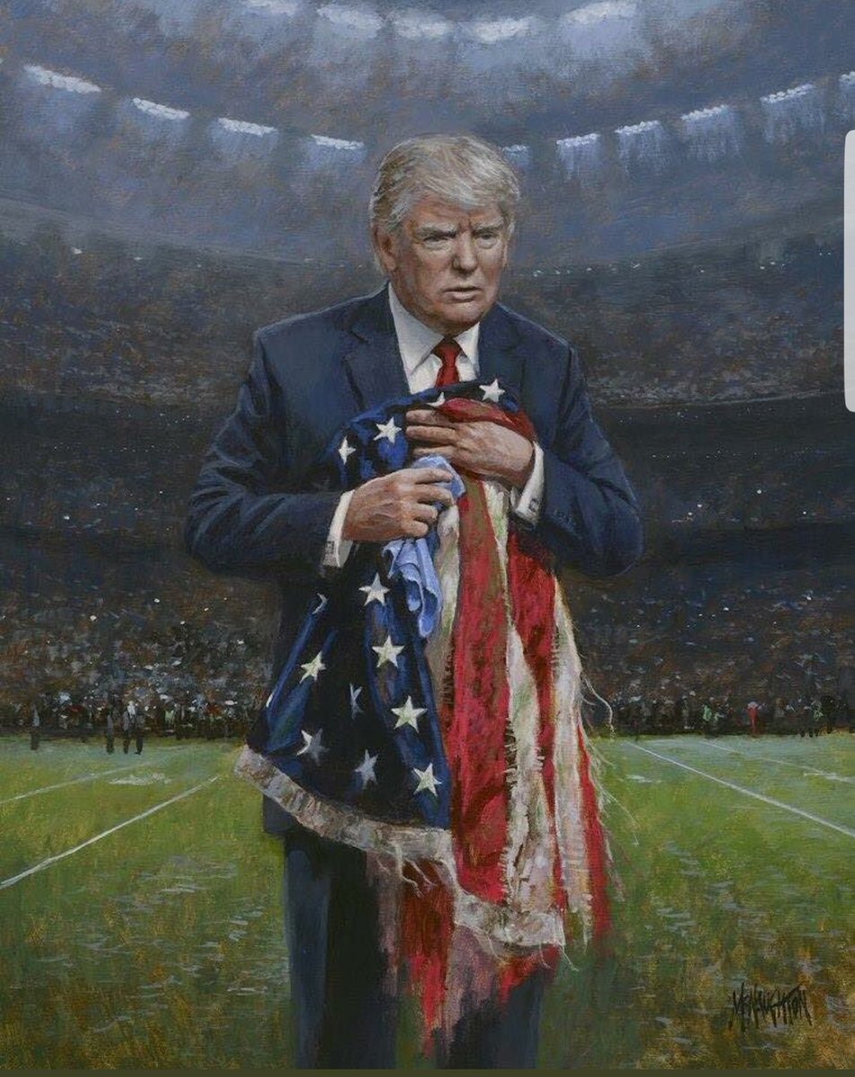 953x1200 Painting Of Geotus Rescuing The American Flag From The Football - The American Painting Reddit