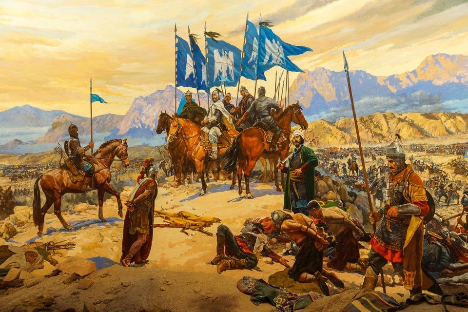 960x640 The Battle Of Manzikert By Cascoly Via Reddit - The American Painting Reddit