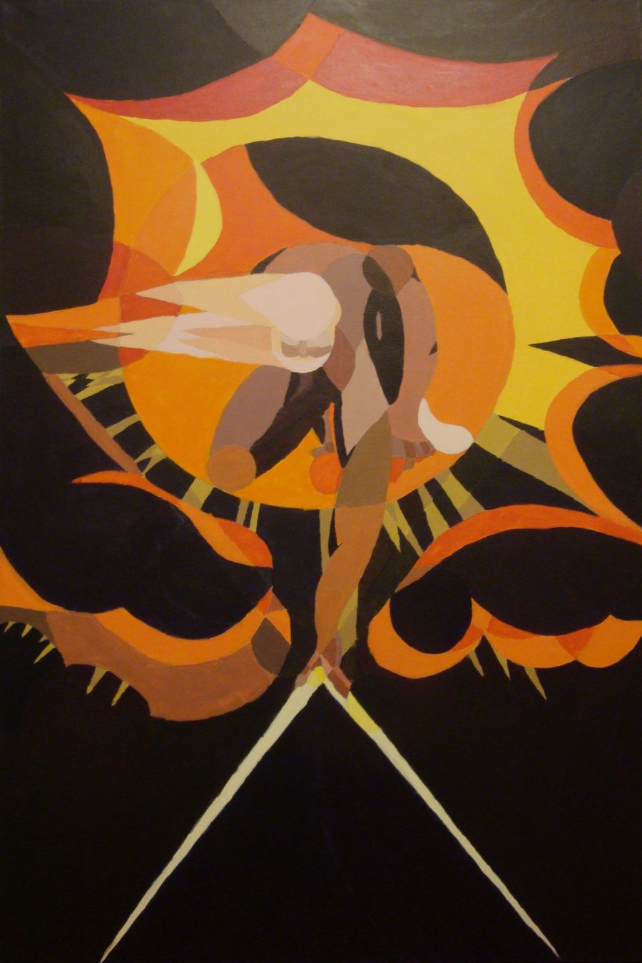 900x1349 Blake's Ancient Of Days By Cynbel - The Ancient Of Days Painting