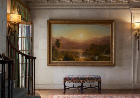 480x337 Object Of The Month The Andes Of Ecuador (1855) By Frederic - The Andes Of Ecuador Painting