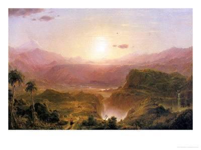 400x300 The Andes Of Ecuador, C.1876 Giclee Print By Frederic Edwin Church - The Andes Of Ecuador Painting