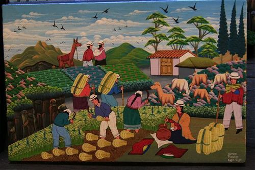 500x333 Arts Painting Has Been Important In Ecuador Since - The Andes Of Ecuador Painting