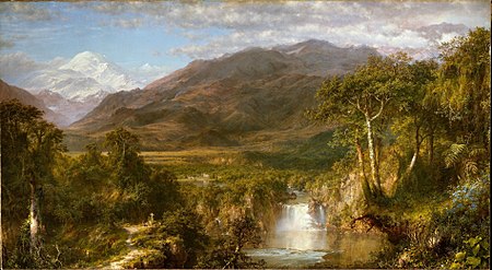 450x247 The Heart Of The Andes - The Andes Of Ecuador Painting