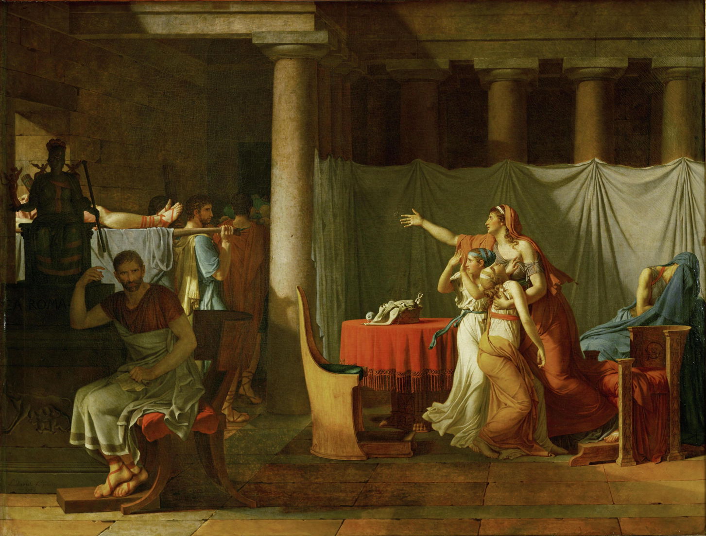 1453x1104 The Story In Paintings David The Goliath The Eclectic Light Company - The Anger Of Achilles Painting