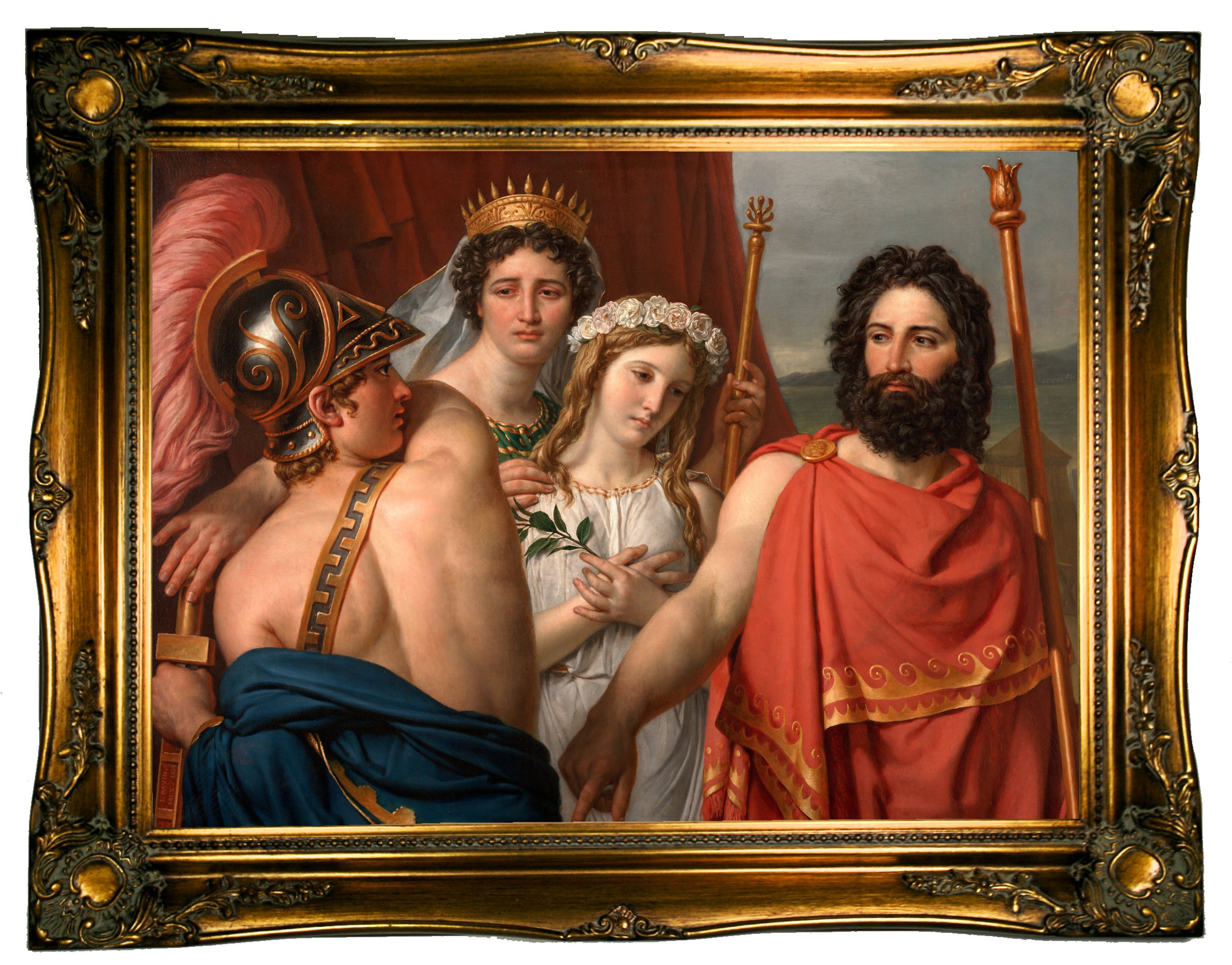 4353x3411 Astoria Grand - The Anger Of Achilles Painting
