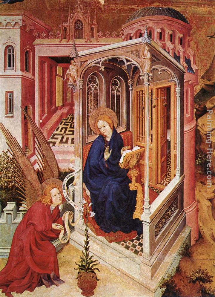 720x994 Melchior Broederlam The Annunciation Painting Anysize 50 Off - The Annunciation Painting