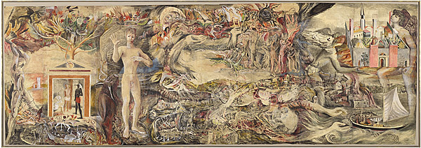 600x212 Friend , Donald The Apocalypse Of St. John The Divine - The Apocalypse Of St John Painting