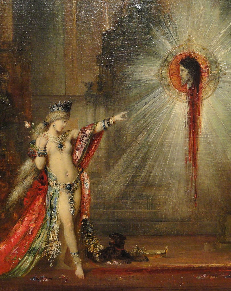 812x1023 Filethe Apparition By Gustave Moreau, Detail, 1876 1877 - The Apparition Painting