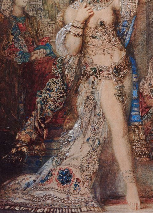 497x695 Gustave Moreau, The Apparition (Detail), 1876. 19th And 20th - The Apparition Painting