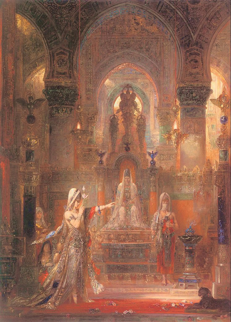 748x1042 Hesiod's Brush, The Paintings Of Gustave Moreau 7 Salome'S - The Apparition Painting