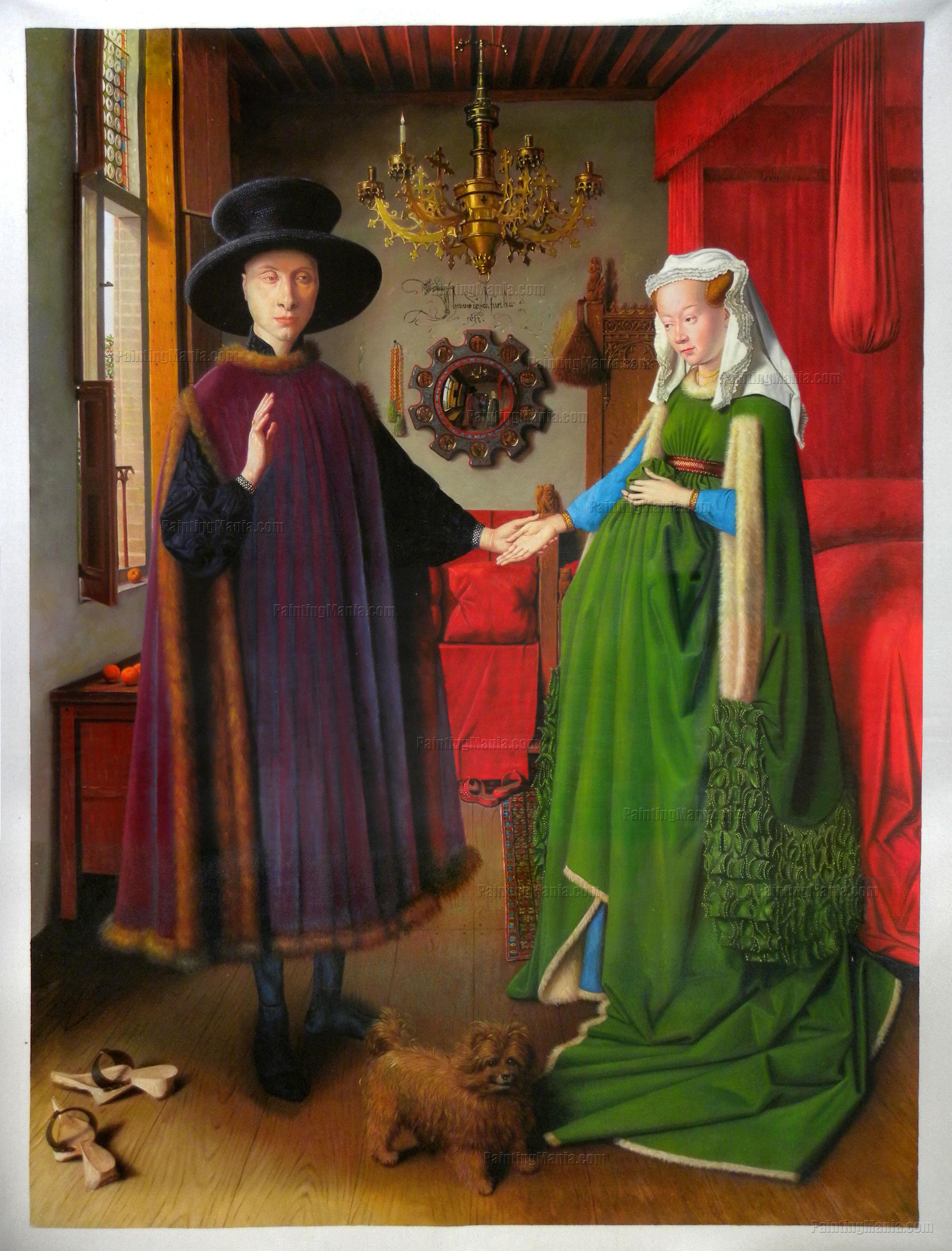 2826x3714 The Arnolfini Portrait By Jan Van Eyck - The Arnolfini Portrait Painting