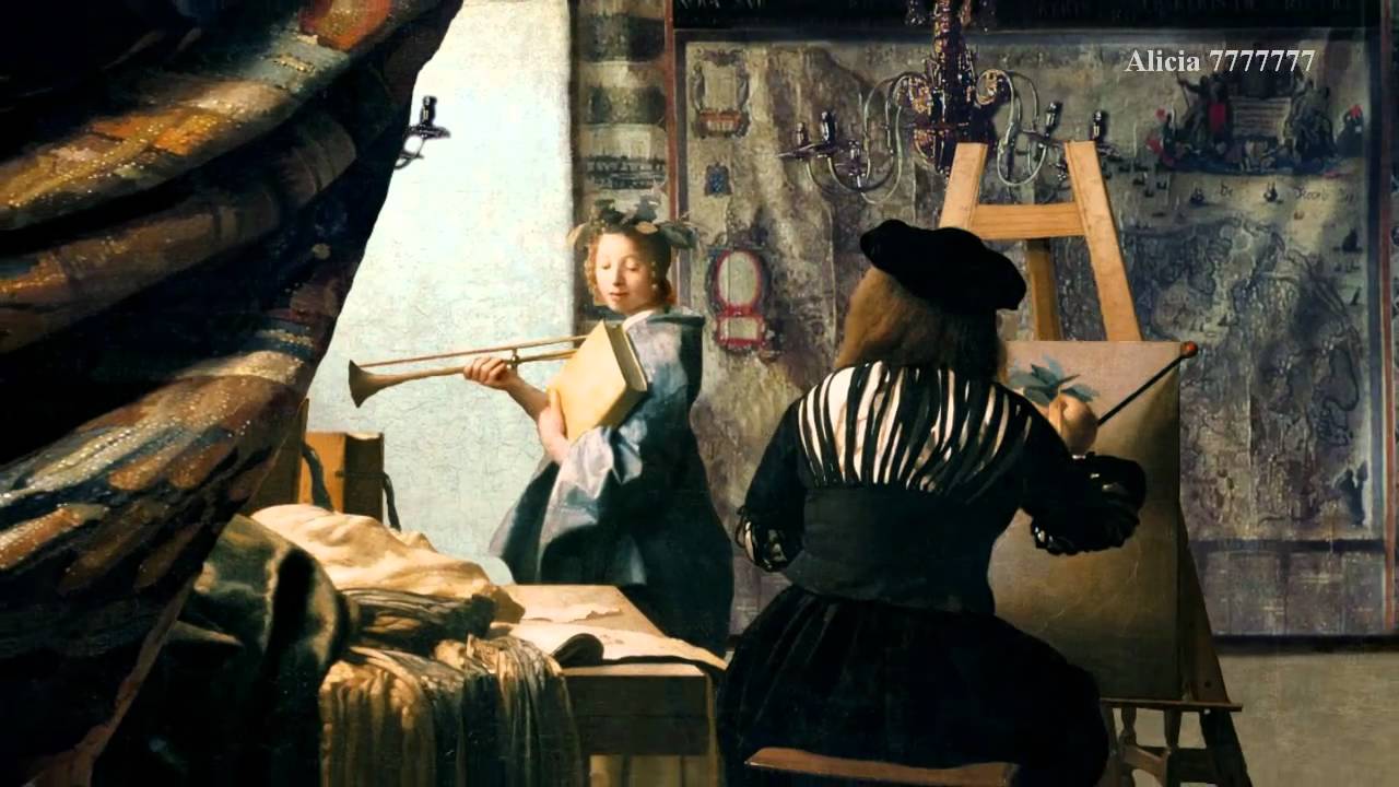 1280x720 The Art Of Painting By Vermeer - The Art Of Painting