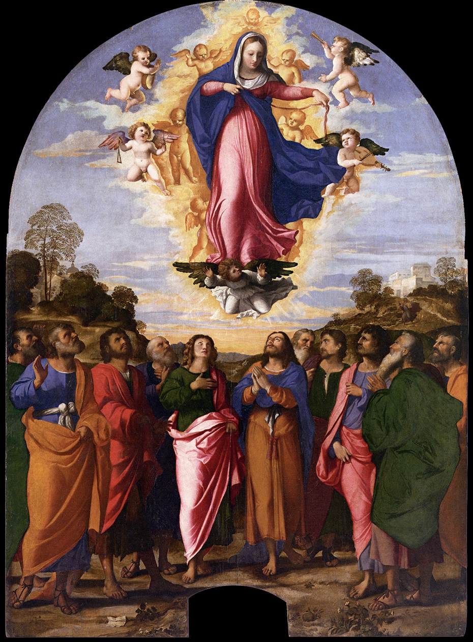930x1262 Blessed Virgin Mary The Assumption Of The Blessed Virgin Mary - The Assumption Of Mary Painting