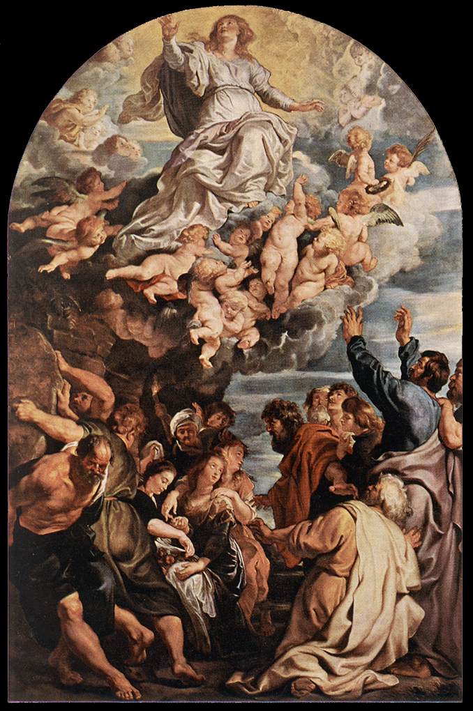 678x1020 Assumption Of The Virgin 1 - The Assumption Of The Virgin Painting