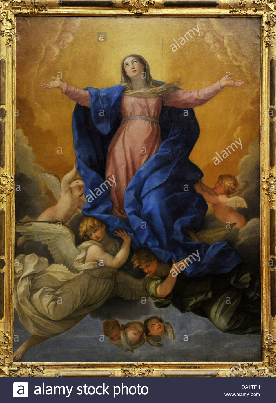 952x1390 Guido Reni (1575 1642). Italian Painter. Assumption - The Assumption Painting