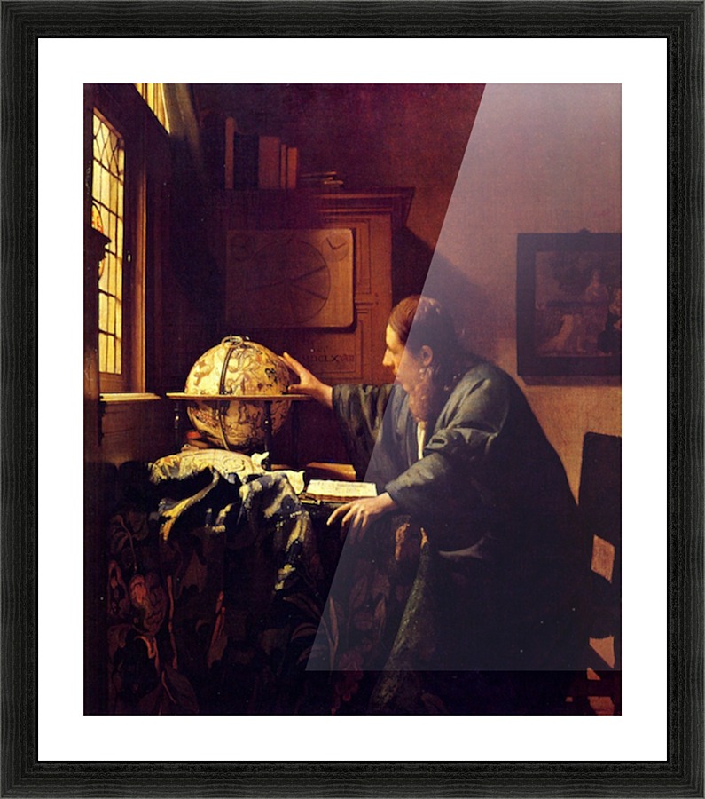 795x900 The Astronomer By Vermeer - The Astronomer Painting