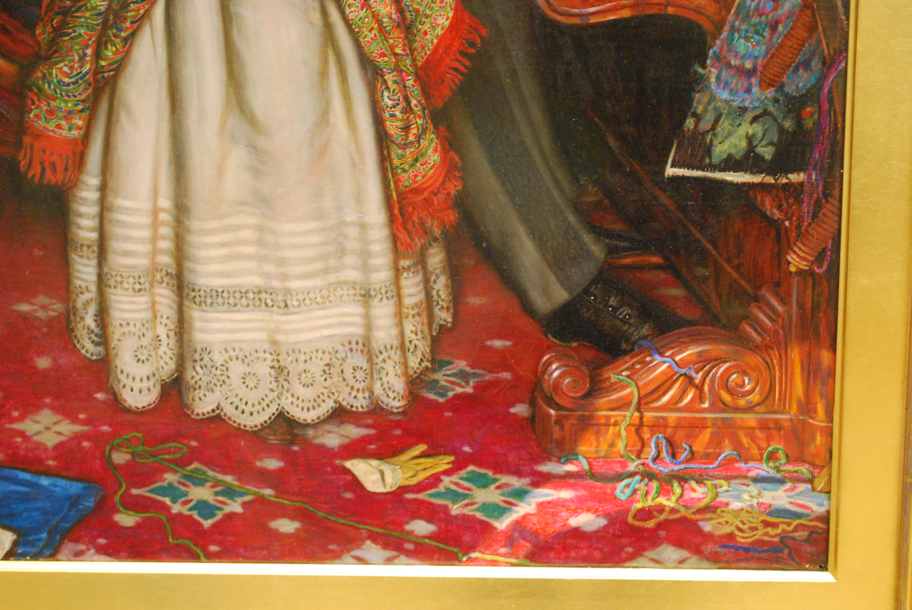 3872x2592 The Pre Raphaelites Eye Art London - The Awakening Conscience Painting