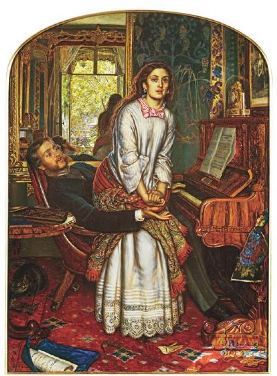 401x544 The Awakening Conscience Of An Eminent Victorian - The Awakening Conscience Painting