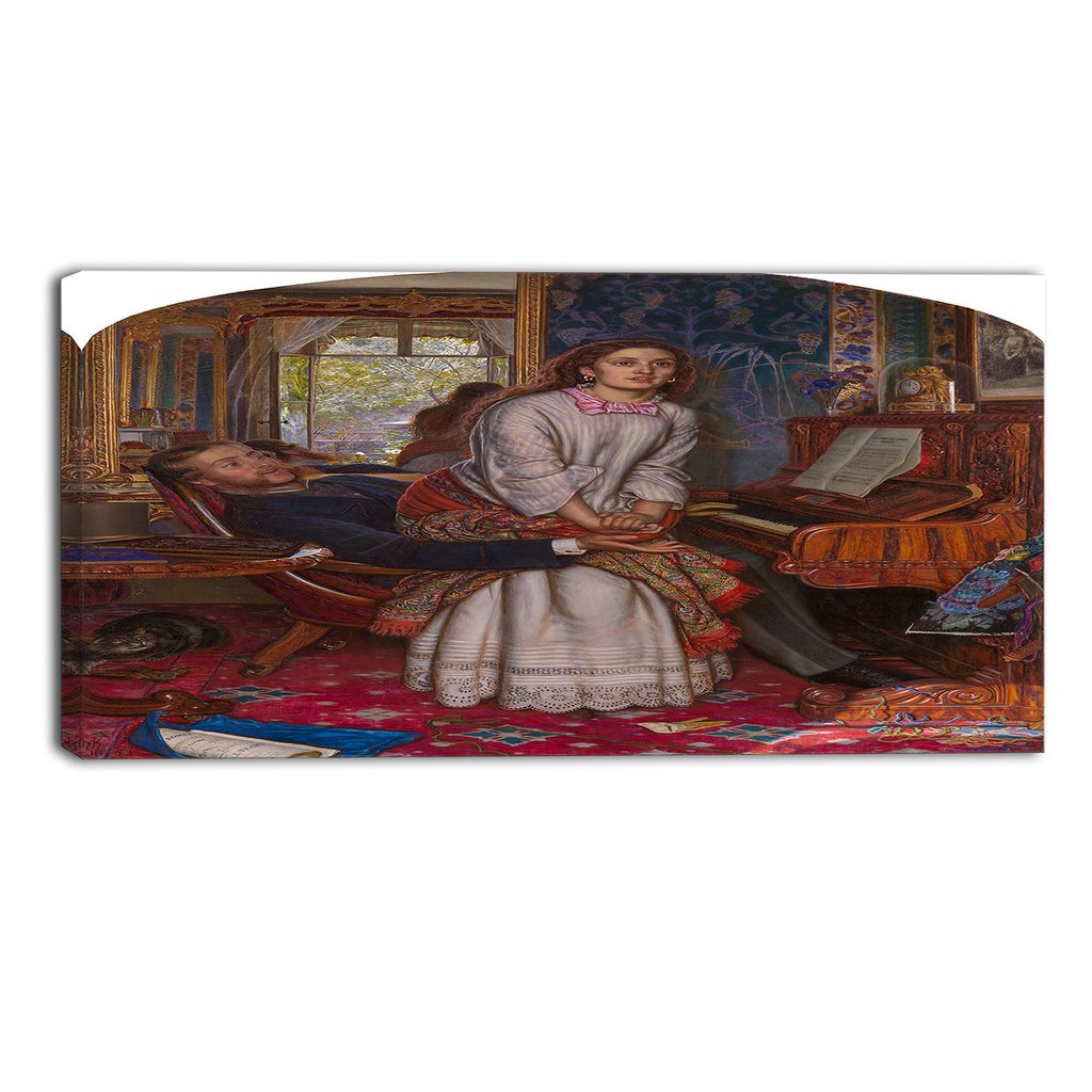 1024x1024 Masterpiece Painting - The Awakening Conscience Painting