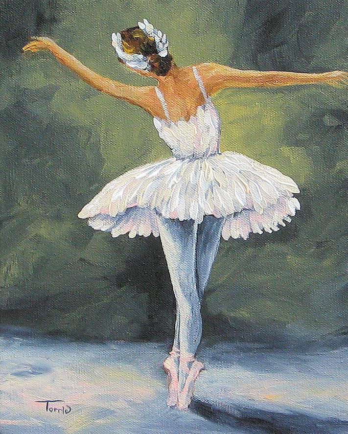 711x887 The Ballerina Ii Painting By Torrie Smiley - The Ballerina Painting